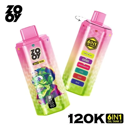 ZOOY VAPE 6 IN 1 THIL THAWN 120000PUFFS